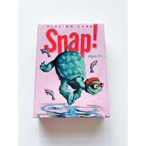 Classic Snap Children's Card Game Illustrations by Kevin Hawkes 2004 eeBoo